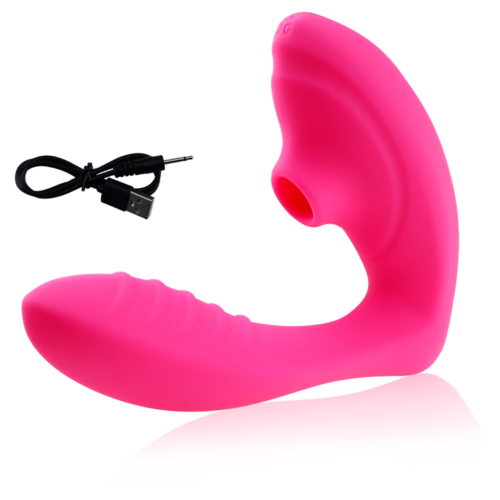 House Of Dasein Sucking Clitoris Vibrator Suction Gspot Oral Stimulator Sex Toys Women - Pink - Nobox Main image