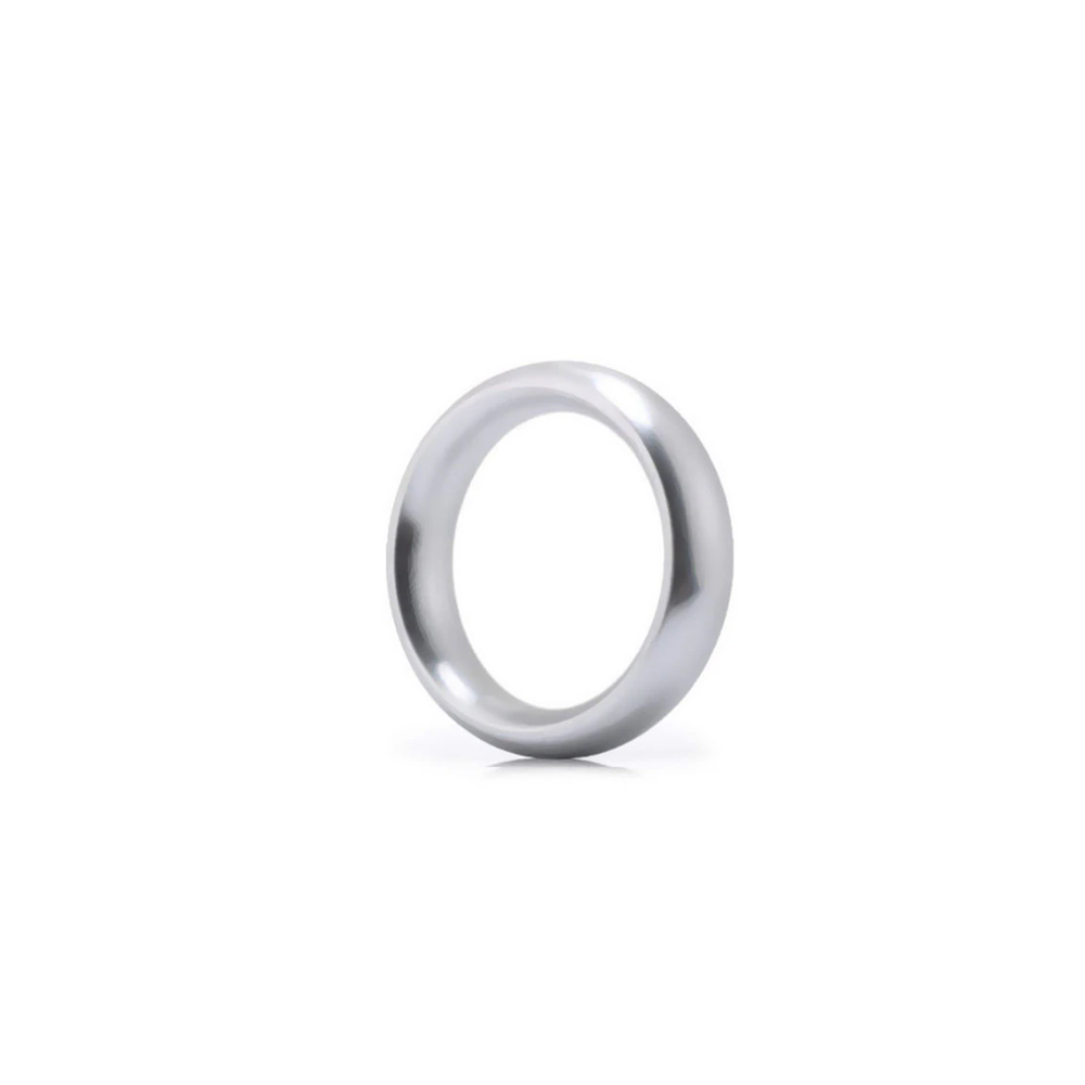 House Of Dasein Stainless Steel Metal Men's Fashion Ring Penis Delayed Ejaculation Silver - Silver - 40Mm