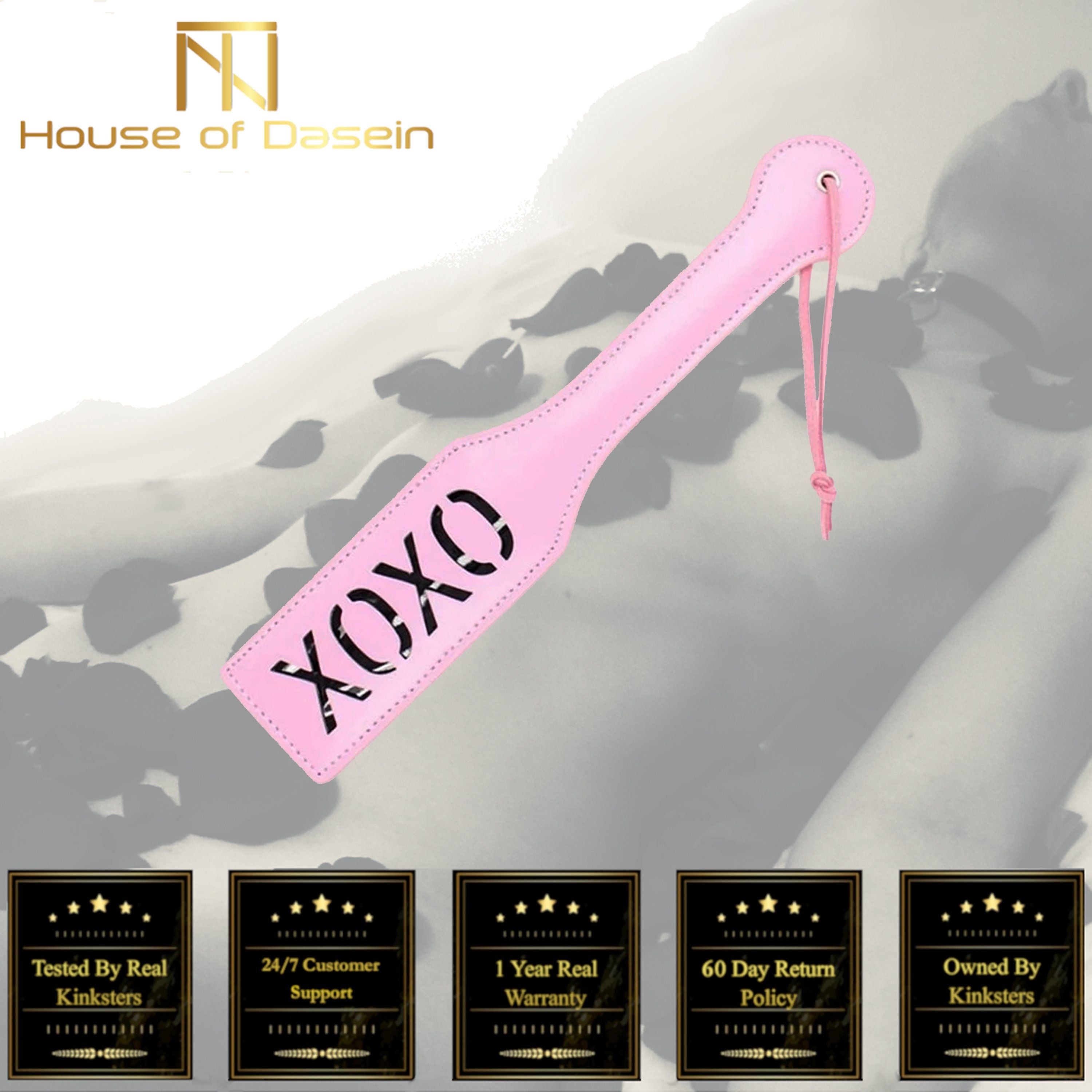 House Of Dasein Pink Spanking Paddle Slave Sex Whip Bdsm Fetish Kink Littles - Pink Main image