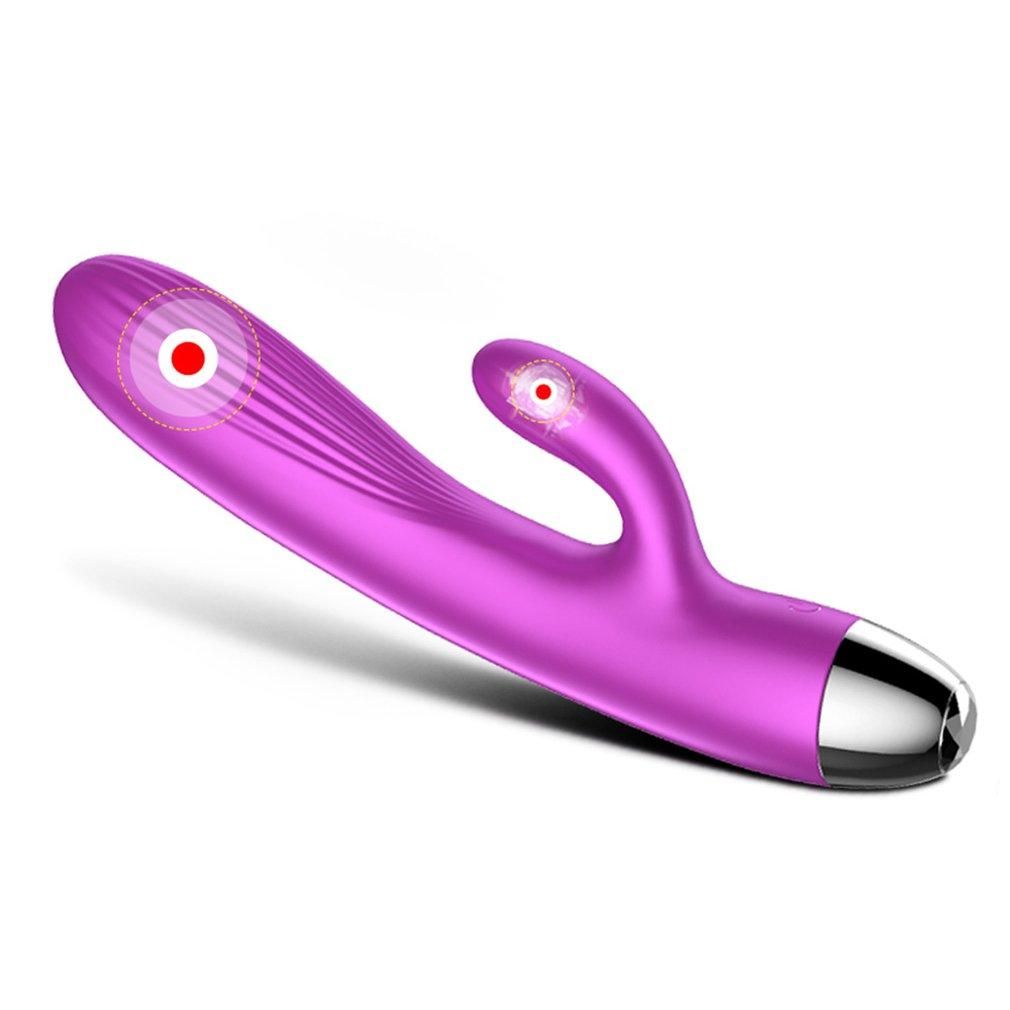 House Of Dasein Purple Rabbit Vibrator Waterproof Usb Rechargeable 10 Modes Silicone - Purple
