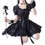 Hod Health & Home Victorian Renaissance Black Gothic Lolita Dress Women - Black - S