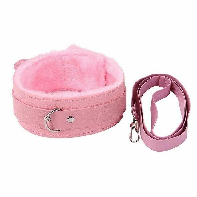House Of Dasein Soft Collar And Leash Set For Bdsm Beginners Kink Fetish - Purple