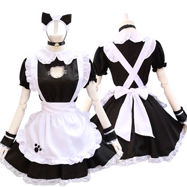 House Of Dasein Complete Neko Maid Outfit Costume Women - Medium