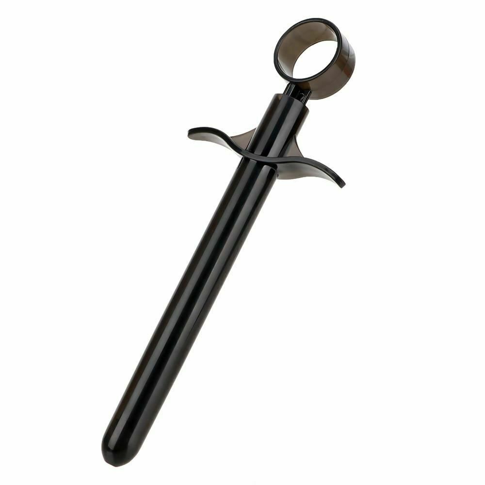 House Of Dasein Lubricant Launcher Injector Women Personal Lube Syringe Applicator - Black