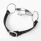 House Of Dasein Bdsm Full Steel Tongue Bondage Restraint Mouth Plug Gag - Silver