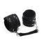 House Of Dasein Black Faux Leather Handcuff Bdsm Restraints - Black