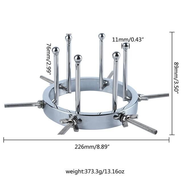 House Of Dasein Vaginal Dilator Anal Speculum Spreader Bdsm Sex Toys - Silver