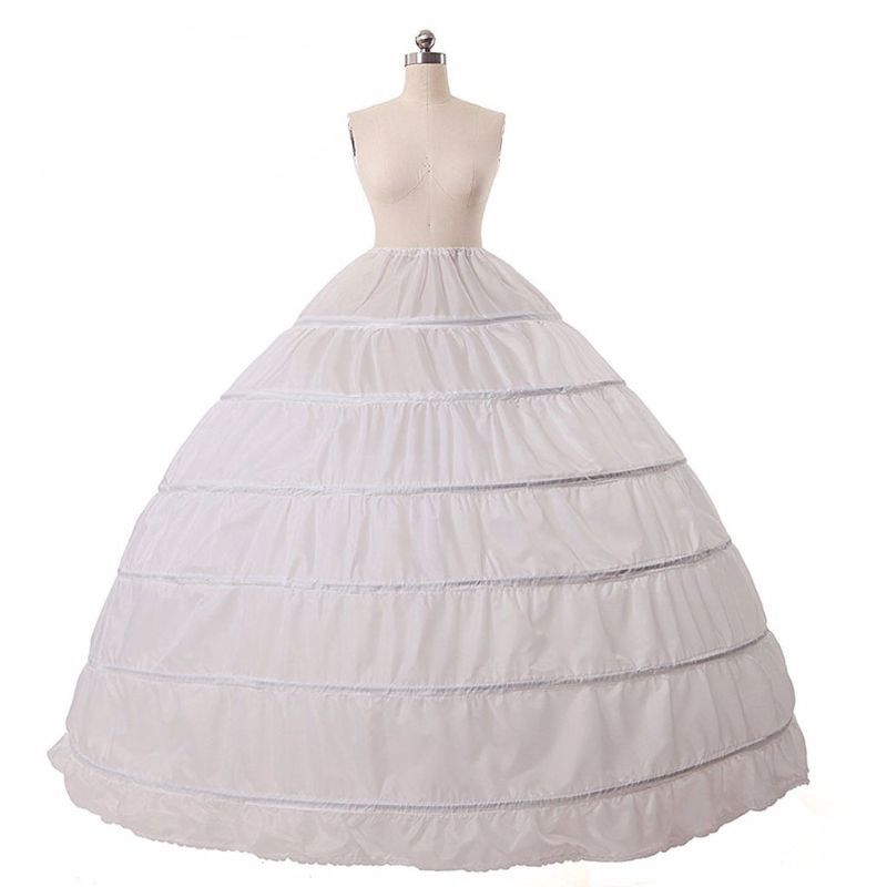 House Of Dasein Bridal 6 Hoops Petticoat For Ball Gowns Lolita Wedding Dresses Main image