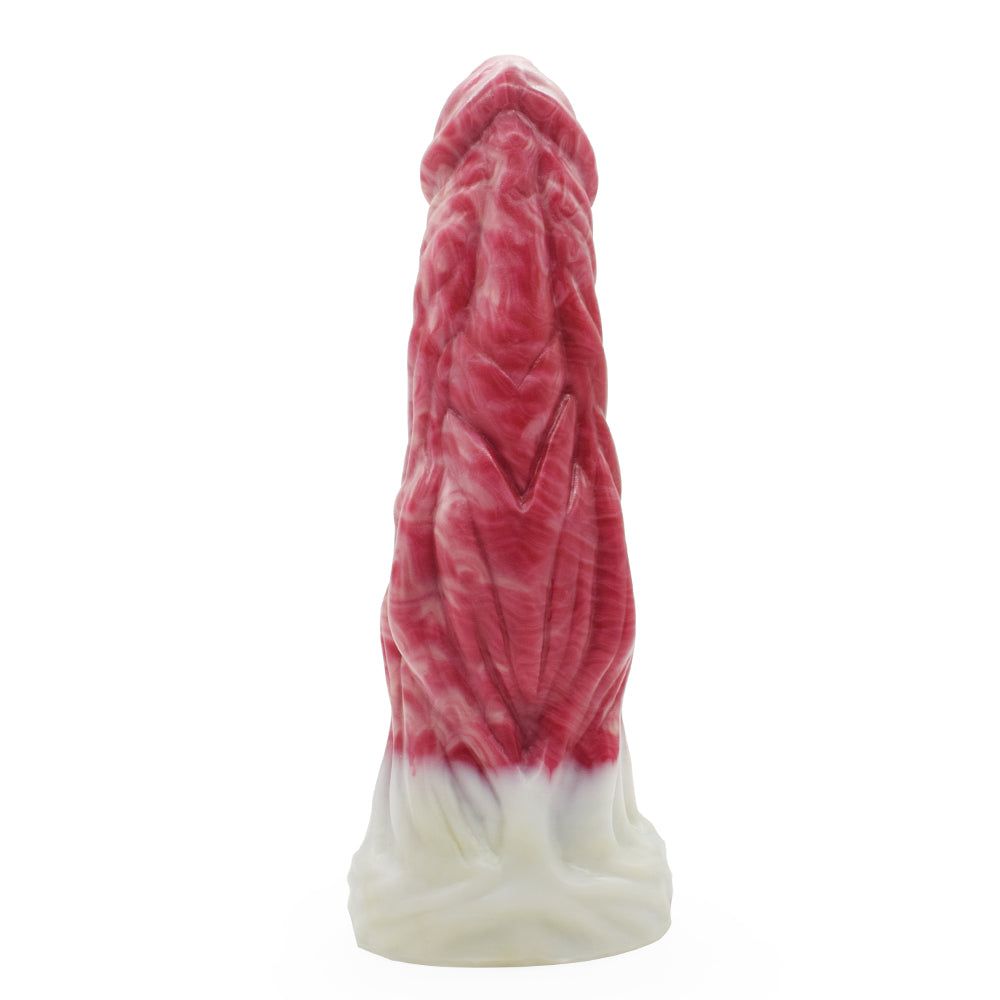 House Of Dasein Montenegro Old Demon Vera Penis 004 Fantasy Beast Mythical Advanced Dildo Men Women - Red-White - 17.4Cm Main image