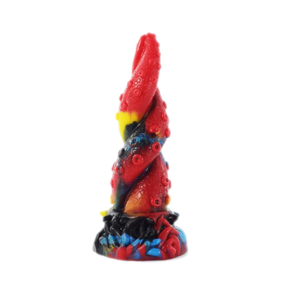 House Of Dasein Yellow Dragon 266 Fantasy Beast Mythical Advanced Dildo Men Women - Multi-Colour - 19.0Cm - Graffiti Main image