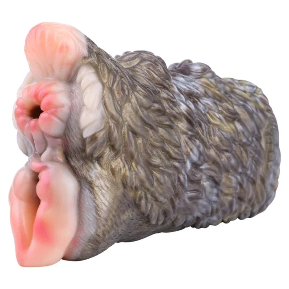 House Of Dasein Silicone Fantasy Animal Male Masturbator Pocket Pussy Stroker Double Hole Artificial - Style 6193 Ninny