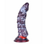House Of Dasein Silicone Curved Penis Ribbed Fantasy Dragon Dildo With Suction Cup Female - Grey
