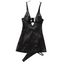 House Of Dasein New Sexy Slim Fitting Lingerie With Hollowed Out Suspender And Underwear Two Piece Set - Black - S
