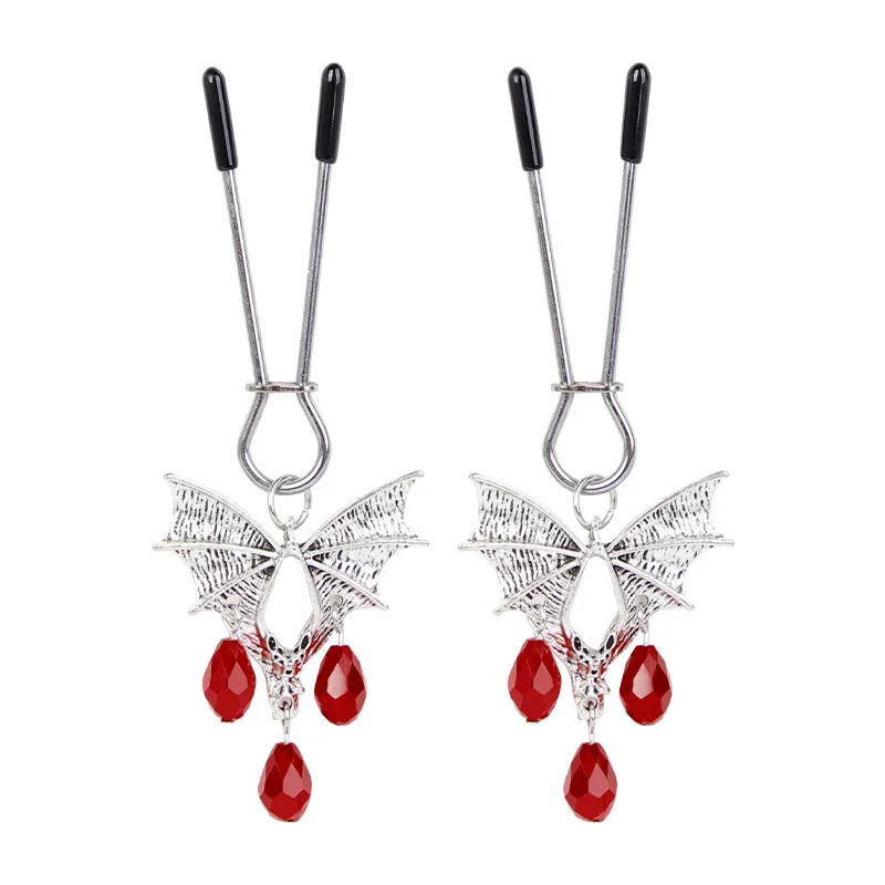 House Of Dasein Nipple Clamp Sex Toys With Red Jewelry For Men Women Bdsm Bondage Clips Main image