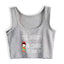 House Of Dasein Yes Daddy Ill Suck It Design Sexy Crop Top Ddlg Bdsm Kinky Submissive Tank Tops - Light Grey - S