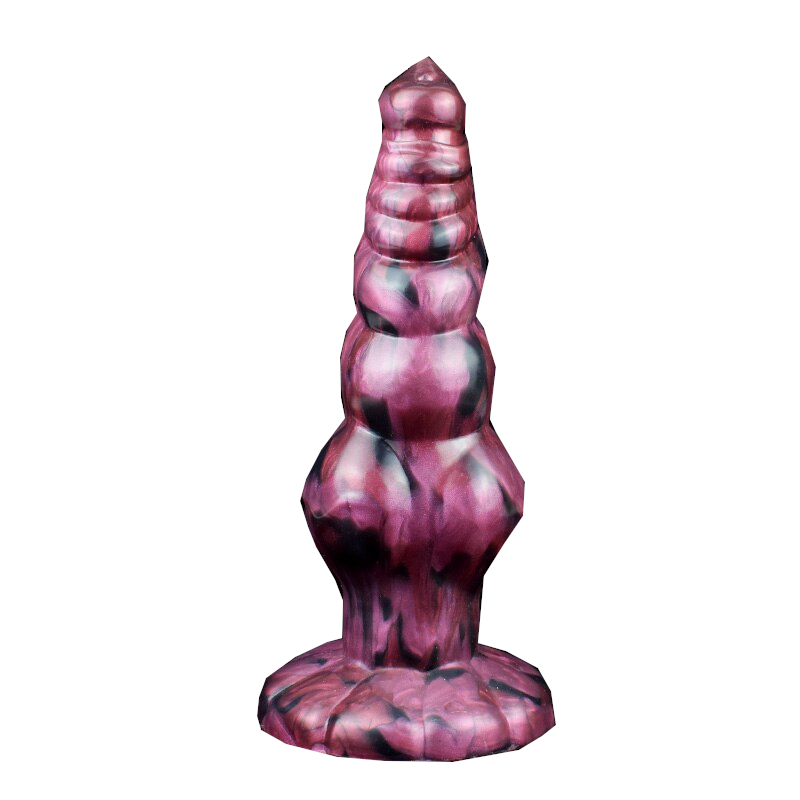 House Of Dasein Labyrinth Silicone Dog Knot Dildo Anal Dilator Fun Penis Masturbation - Without Strap On