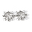 House Of Dasein Bdsm 2Pcs Nipple Clamps Stainless Steel Crystal Ring Breast Clips Stimulator Erotic Sm Toys For Women 5 Colors Choose - Silver
