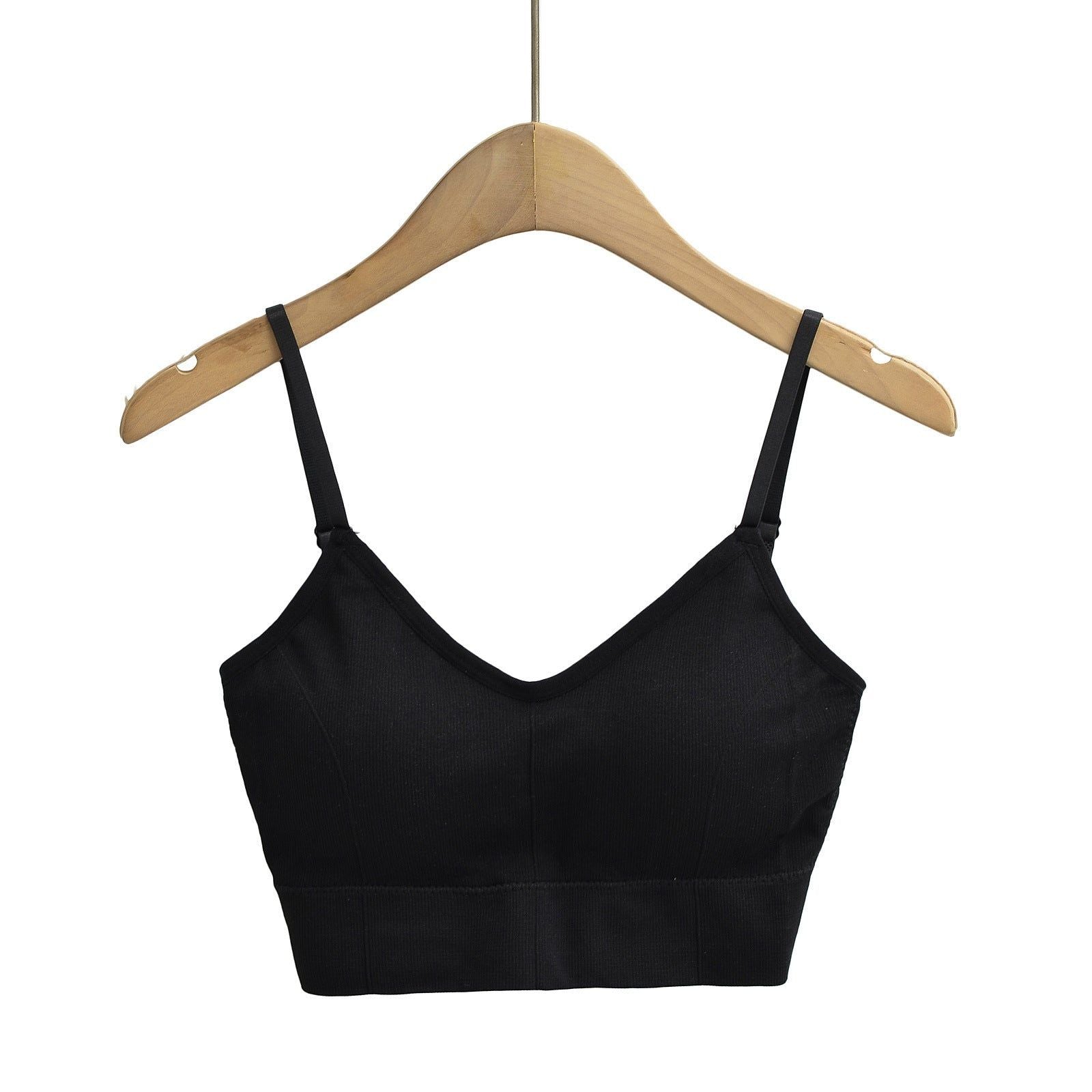 House Of Dasein Integrated Bra With Breast Pad For Women - Black Main image