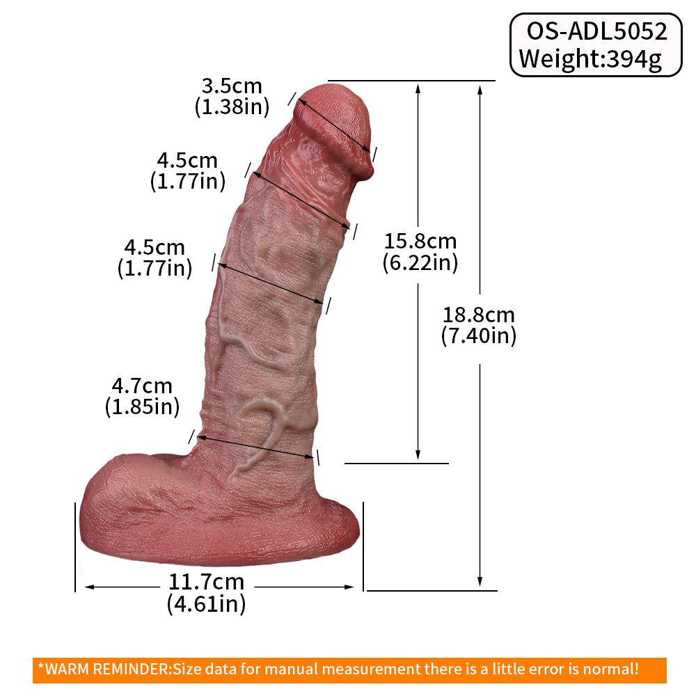 House Of Dasein Popala Realistic Dildo 18.8 X 4.7Cm