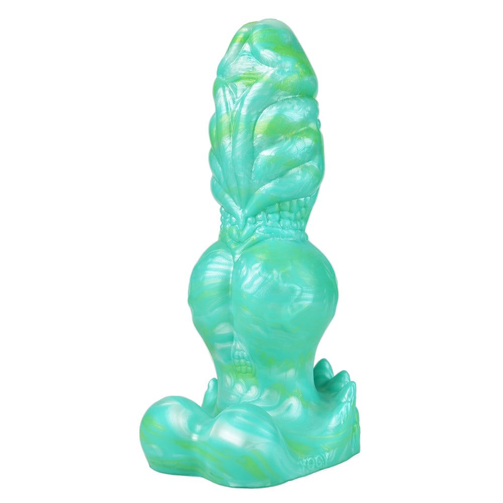 House Of Dasein Novelty Colourful Silicone Dildo For Masturbation Men And Women Pink - Teal