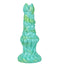 House Of Dasein Pandora Bloom Novelty Textured Silicone Dildo For Women Material: - Teal