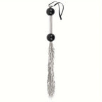 House Of Dasein Metal Pepper Double Bead Chain Whip With Restraints Spanking Flogger Bdsm Adult Flirting Sex Play Toys For Women And Couples