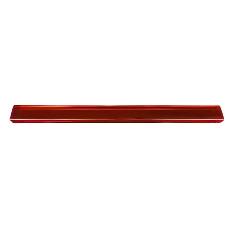 House Of Dasein Acrylic Ruler Spank Paddle Bdsm Impact Toy For Adults - Red - 42 Cm