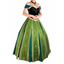 House Of Dasein Athemis Movie Ice Anna Cosplay Dress Princess Coronation Costume Custom Size - Clothing Set - S