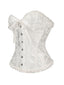 House Of Dasein Body Shaping Base Clothes Fish Bones Abdominal Cinching Waist Straps Court Corset - White - Xl