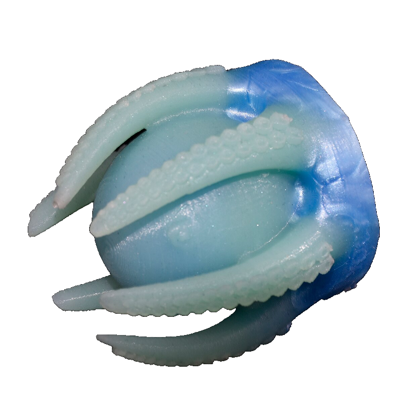 House Of Dasein Mini Octopus Dildo Clit Nipple Tickler Tentacle Anal Massage Novelty Toys Silico Main image