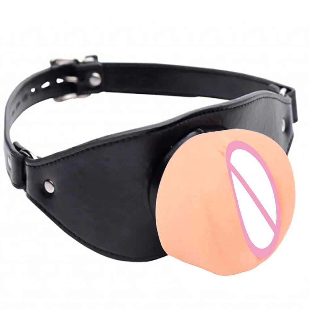 House Of Dasein Bondage Belt Latex Mouth Gag Plug Oral Restraint Realistic Dildo Flexible Sizes Bdsm Adult Sex Flirt Love Slave Balls Toys Main image