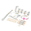 House Of Dasein Leather Bdsm Kit Bondage Set Handcuffs Whip Gag Eye Mask Toys Couples