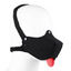House Of Dasein Dog Bdsm Bondage Puppy Play Hoods Detachable Nose Slave Mask - Black