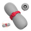 House Of Dasein Sihande S367 Dual-Channel Adjustable Elastic Band Internal Spiral Texture Stimulating Male Masturbator - Gray
