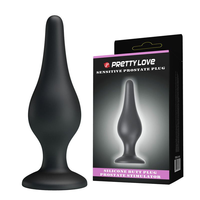 House Of Dasein Back Court Silicone Butt Plug Massager Waterproof Anal Toy