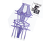 House Of Dasein Mesh Sexy Strappy Bandage Bodysuit Women Lingerie Colour Black Royal Blue White - Purple - S