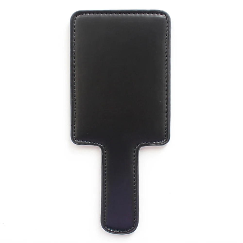 House Of Dasein Rectangle Premium Pu Leather Equestrian Paddle Faux Horse Riding Whips