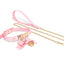 House Of Dasein Bdsm Choker With Glowing Bell Lead Rope Puppy Play Sextoy For Women Couple Collar Bondage Harness Woman Accessories Sexy Cosplay - Pink