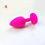 House Of Dasein Crystal Anal Plug Sex Toys Adult Games Dildos Bdsm Product Shop Butt - Pink - S