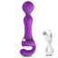 House Of Dasein Powerful 3 In 1 Vibrator Clitoris G Spot Stimulations Women - Purple - Without Box