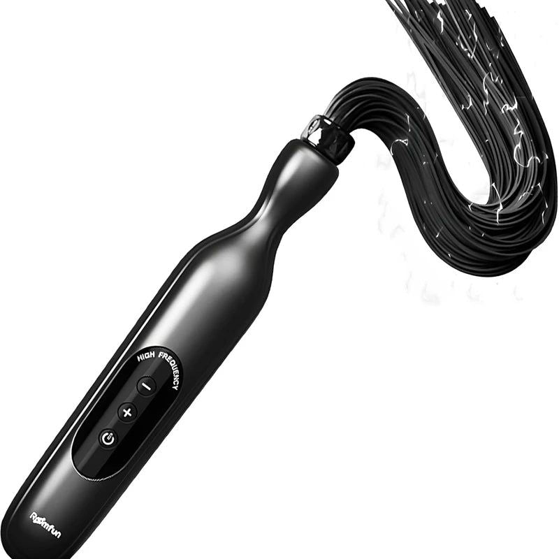 House Of Dasein Electric Bdsm 5 Level Stimulation Flogger Visual Lightning Sm Tool For Couples Bondage Role Play Estim Sex Toy