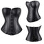 House Of Dasein Steampunk Plus Size Slimming Body Shapewear Corset Black Xxl - Black - S