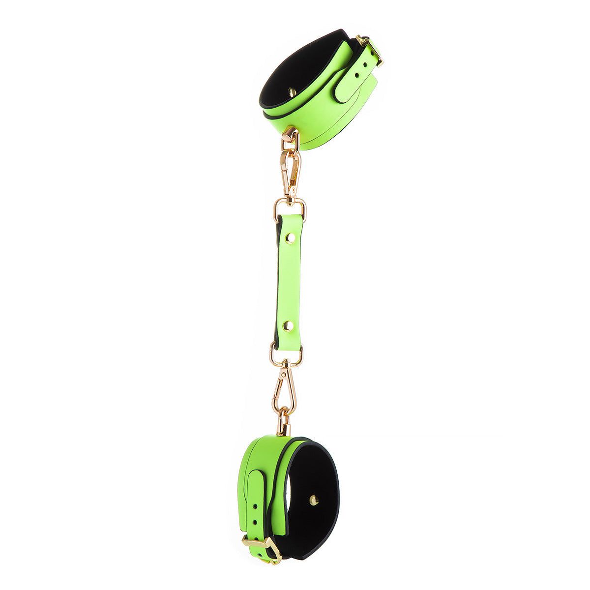 House Of Dasein Pu Leather Bondage Cuff Wrist/Ankle Restraint Sold Individually(Luminous Green Anklet)