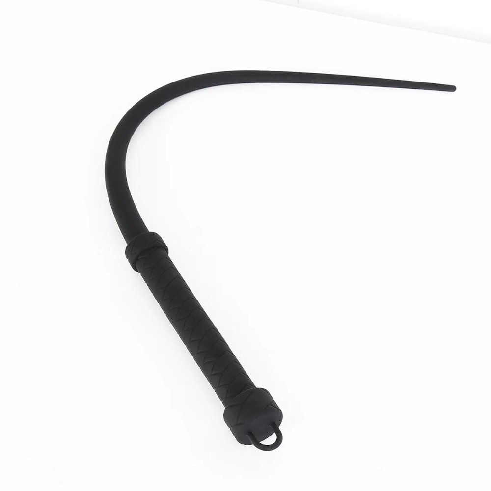 House Of Dasein 63Cm Black Silicone Whip Bdsm Impact Play Main image
