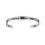 House Of Dasein C-Shaped Opening Bracelet Handicraft Creative Engraving I Fucking Miss You Bitch