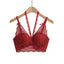 House Of Dasein Lace Neck And Strapless - Dark Red - L
