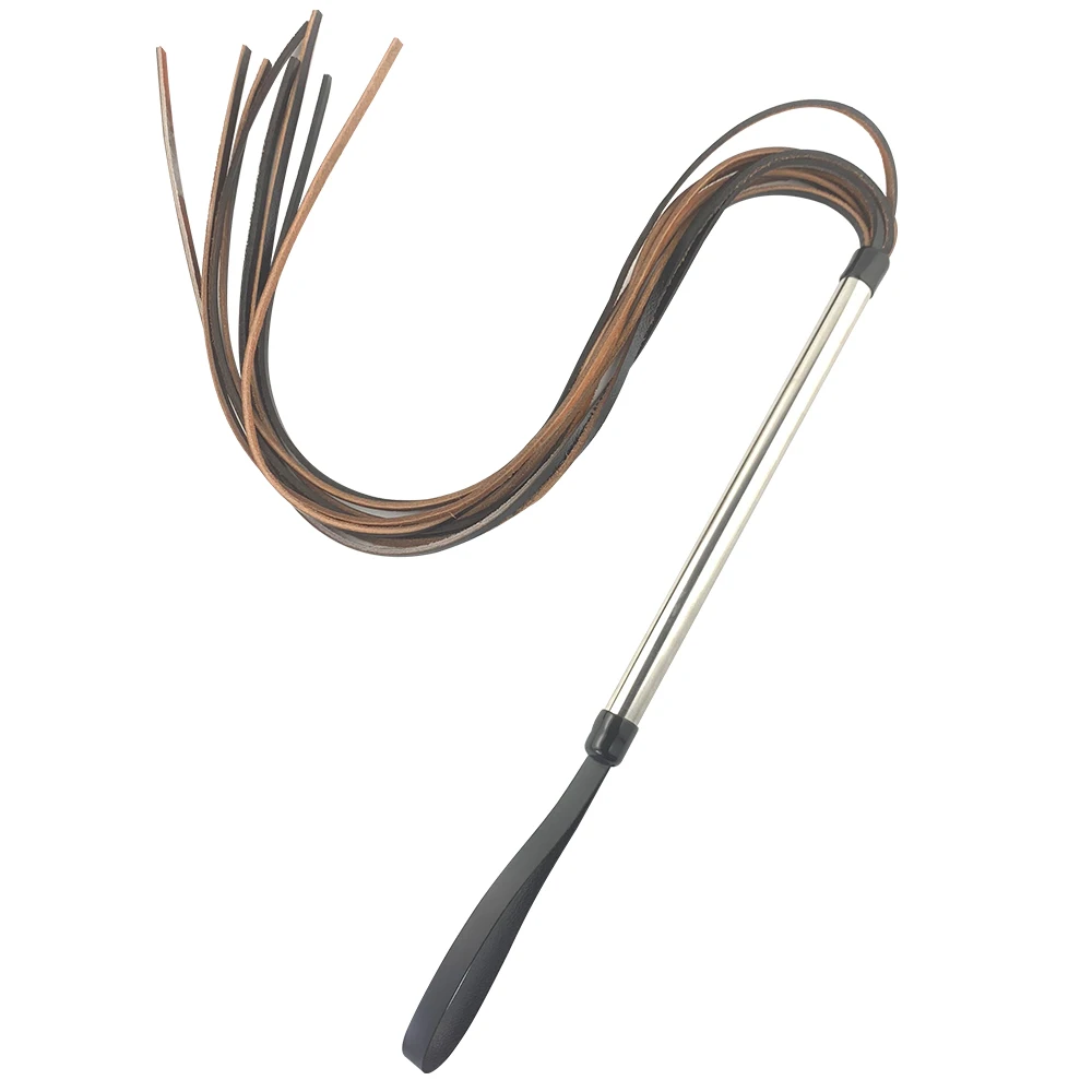 House Of Dasein Genuine Leather Tassel Flogger Bdsm Bondage Toy Couples