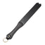 House Of Dasein Pu Leather Paddle Handmade Deluxe Riding Crop Horsewhips Punk Rivet Bat - Black