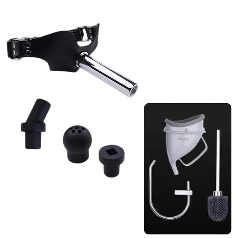 House Of Dasein Punishment Versatile Bdsm Play Kit For Master Bondage Submission Roleplay Game - Bathroom Set