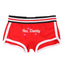 House Of Dasein Yes Daddy Cotton Underwear Boyshorts For Women Comfortable Shorts - Red - L